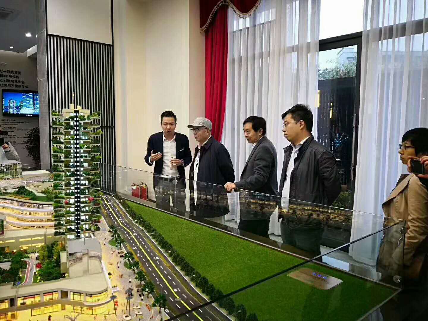 热烈欢迎  中国工程院王小东院士  莅临第四代住房项目  考察调研